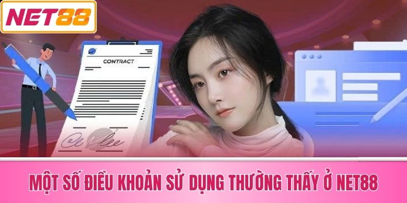 Một Số Điều Khoản Sử Dụng Thường Thấy Ở Net88